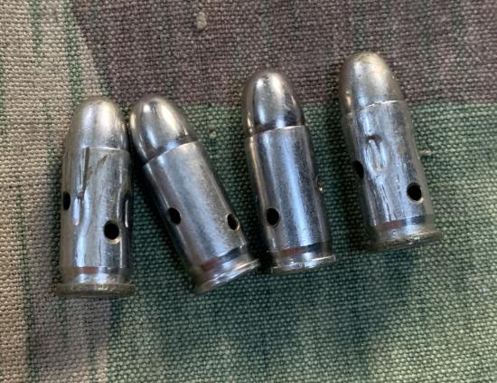 Original German 7.65mm Drill Rounds