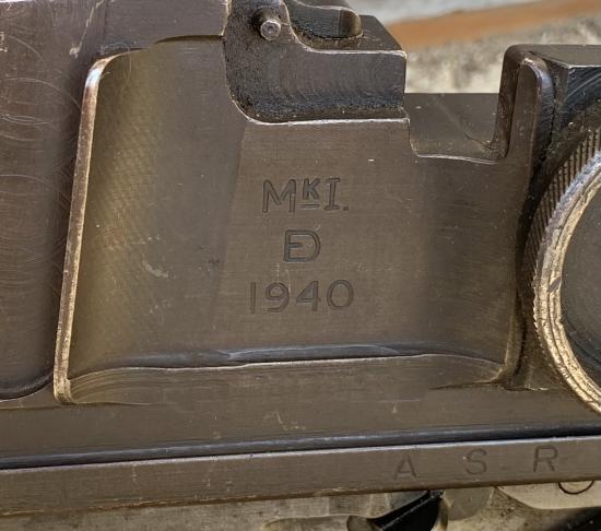 Deactivated WW2 British Bren MK1 1940 Enfield