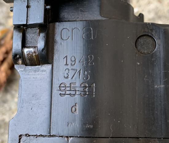 Deactivated WW2 German MG34 cra 1942