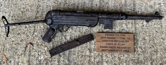 WW2 German MP40 Relic from Arnhem