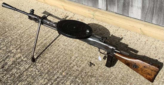 Rare deactivated Chinese DPM DP28 LMG
