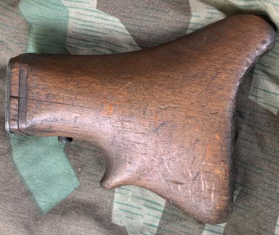 Original MG42 Wooden Buttstock