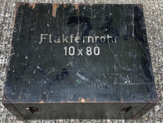 Flak Binoculars Flakfernrohr 10x80 Box
