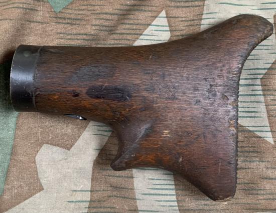 Rare BSW Walnut MG34 Buttstock