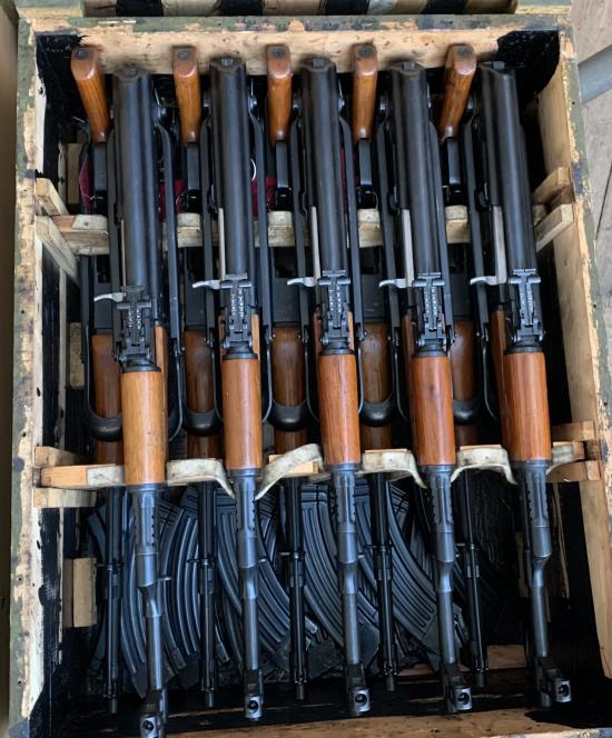 Complete Boxed Set Of 10x deactivated Chinese Type 56 AK47 Rifles