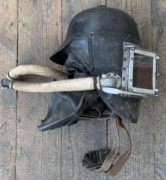WW1 British/German Tunnelling Helmet