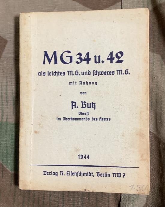 R Butz MG34u42 Manual