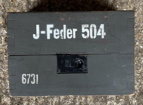 WW2 German J-Feder Box Case