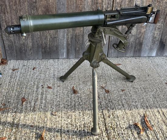Deactivated WW2 .303 Vickers HMG