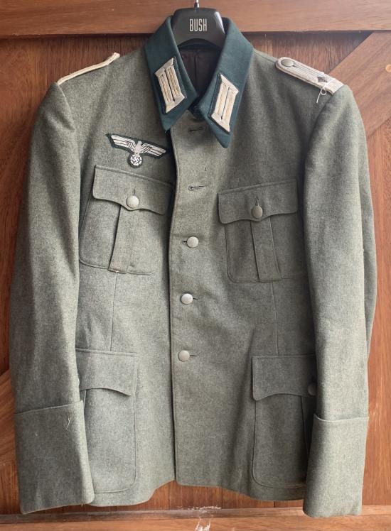 WW2 German Infantry Officer’s Original Tunic