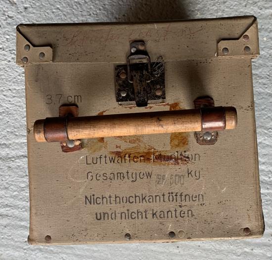 German 3.7cm Flak ammo box