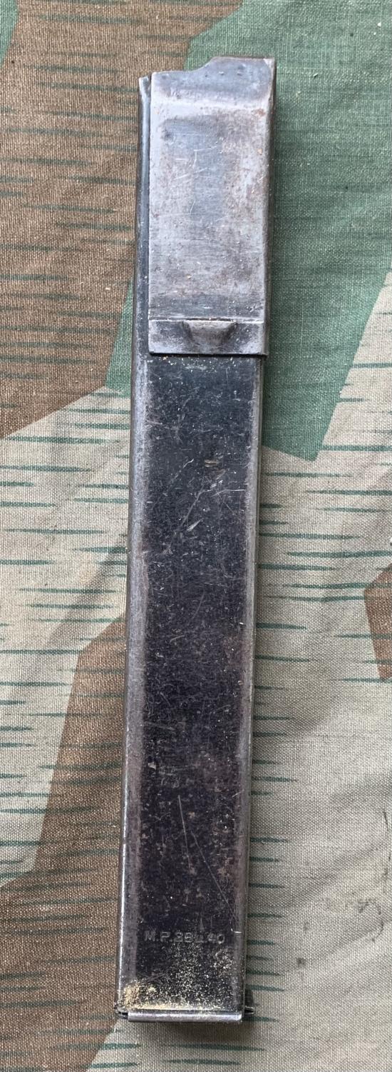 Rare slab side early model MP40 magazine