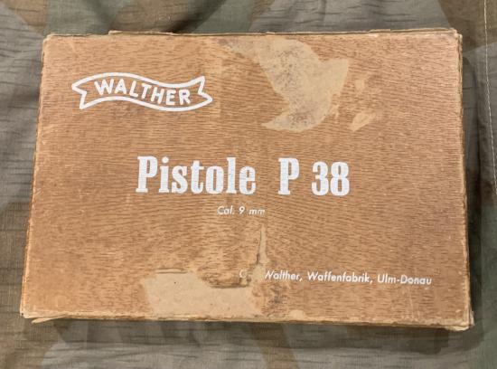 Post war Walther P38 Box