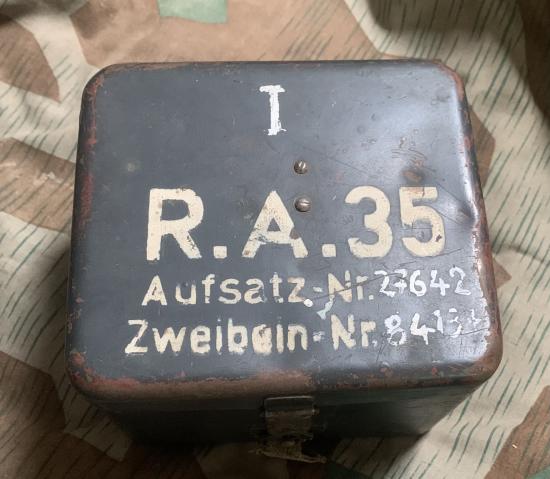 WW2 German 8cm Mortar RA35 Sight