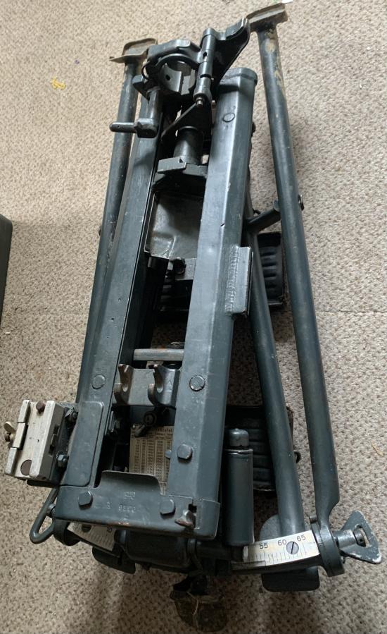 WW2 German 1940 dated MG34 Lafette Tripod Mount