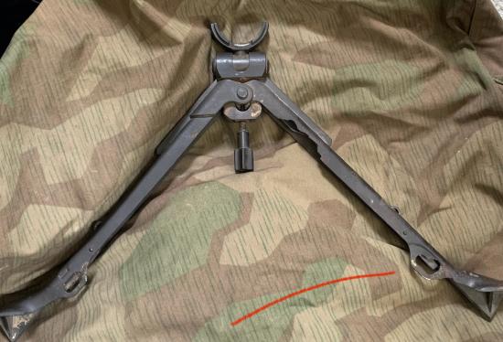 WW2 German MG34 Bipod