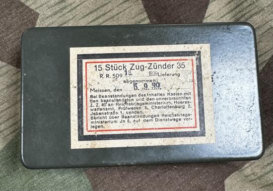 WW2 German Zunder 35 Box