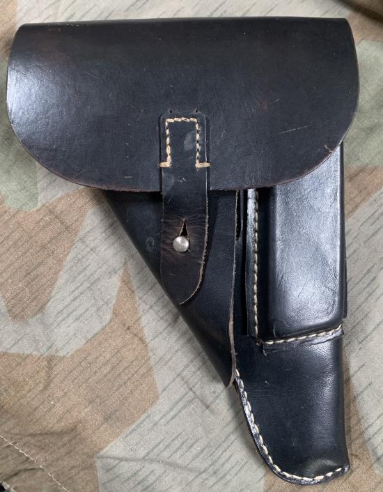 WW2 German P38 Softshell leather Holster