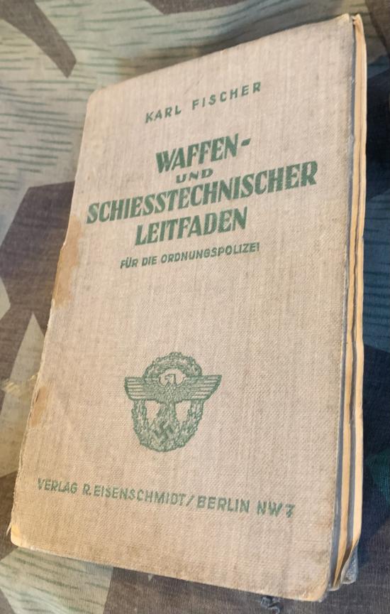 WW2 German Field Police Small Arms & Equipment Manual