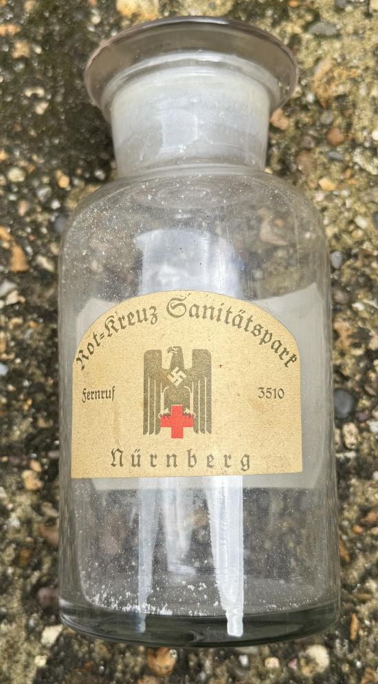 WW2 German Medicine Jar