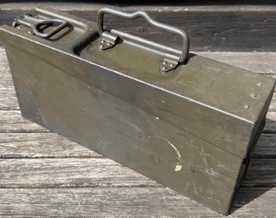 Brown Camouflage WW2 German MG Box