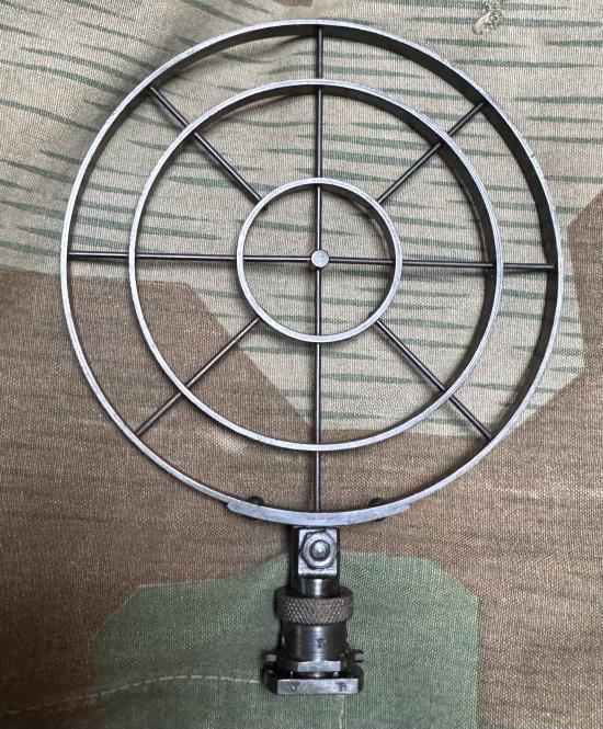 WW2 German MG34 AA spider ring sight