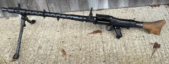 Deactivated WW2 dot 1941 MG34