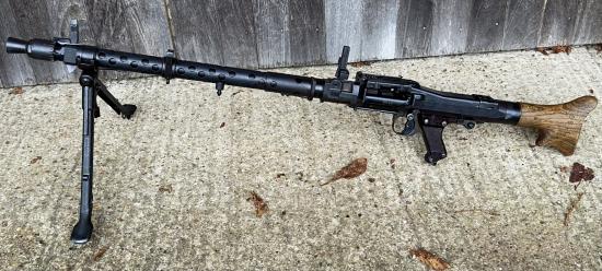 Deactivated WW2 German ‘cra’ 1941 MG34