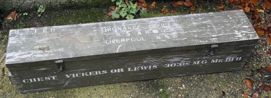 Vickers & Lewis Gun Transit/Storage Chest