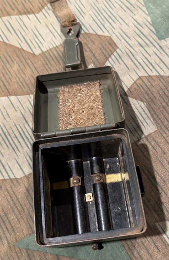 WW2 German Battery Box WaA Marked