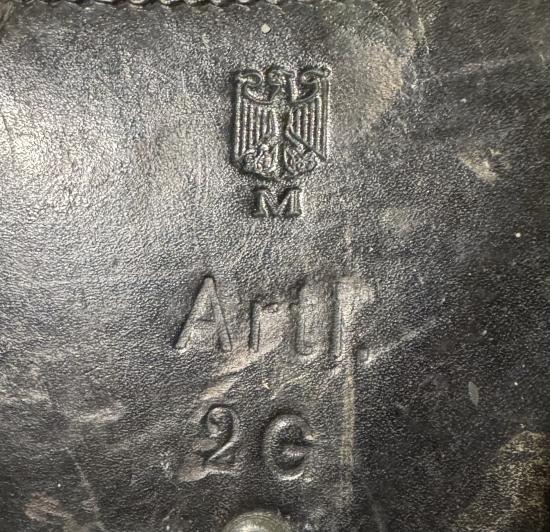 Rare WW2 German Kriegsmarine Artillery Carl Zeiss Binoculars