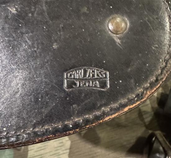 Rare WW2 German Kriegsmarine Artillery Carl Zeiss Binoculars