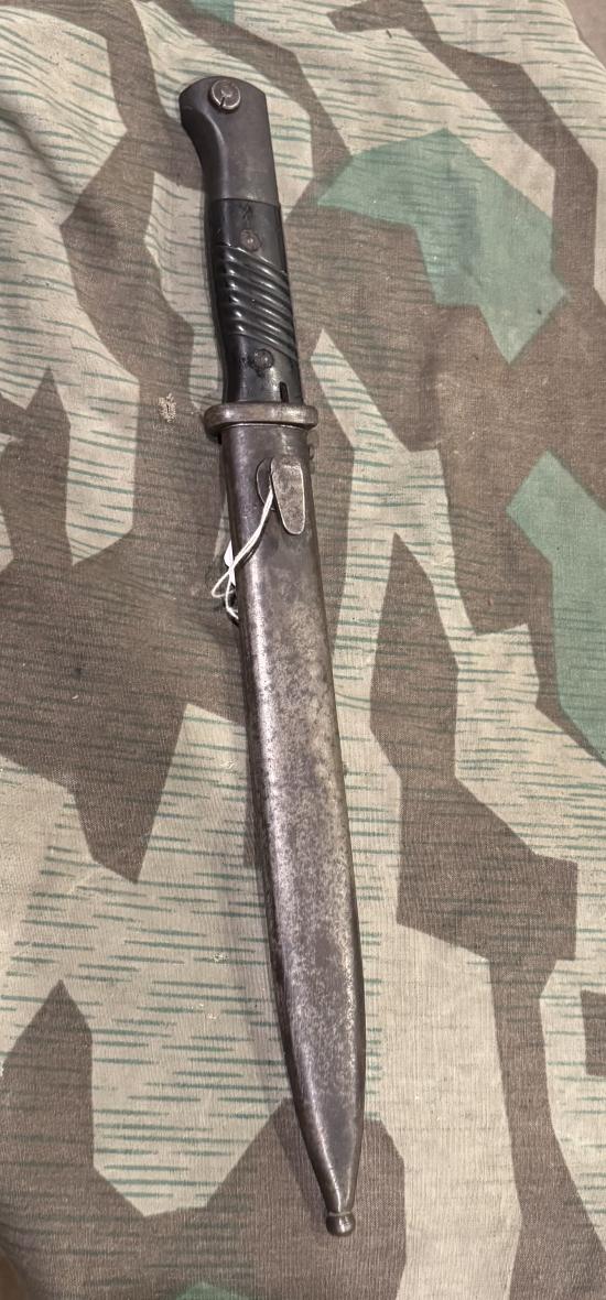 WW2 German Mauser K98 Bayonet