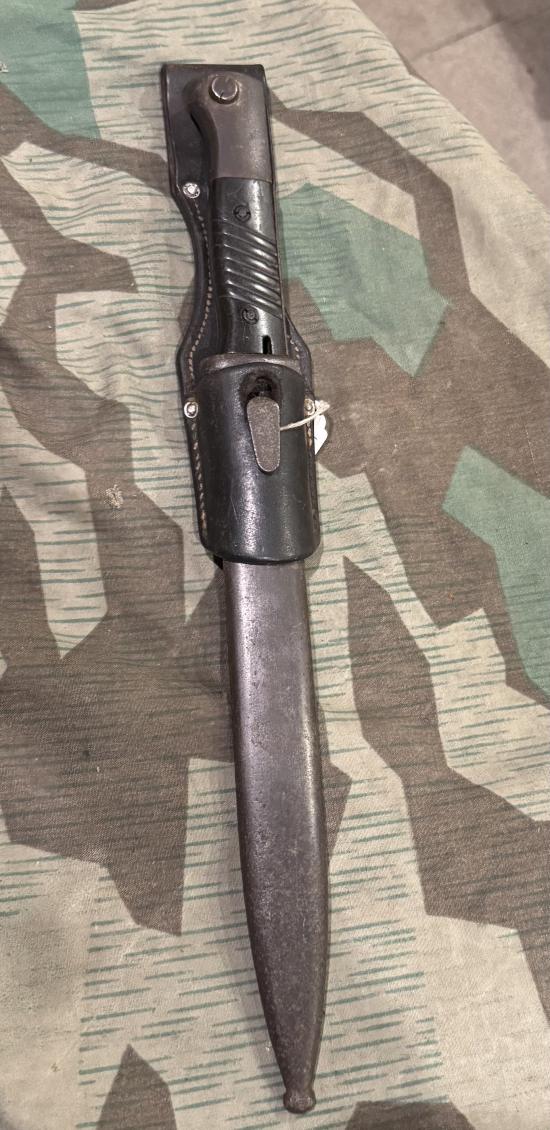 WW2 German Mauser K98 Bayonet