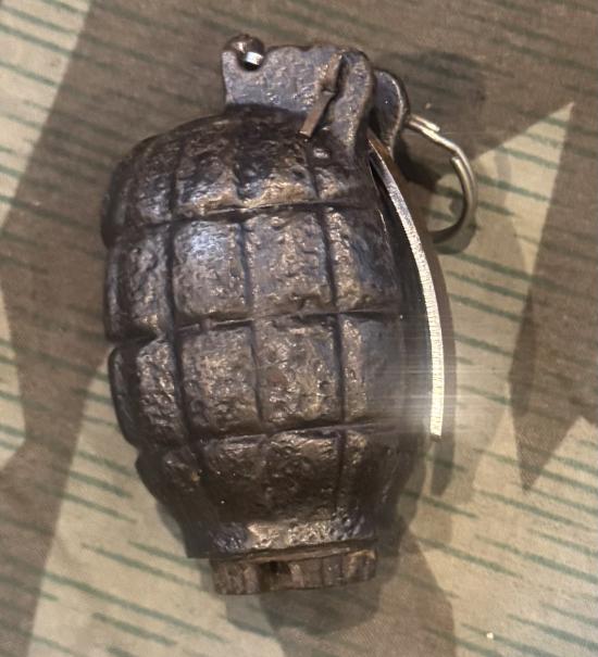 Inert British Mills Bomb