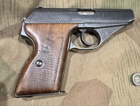 Deactivated WW2 German Mauser HSc Pistol