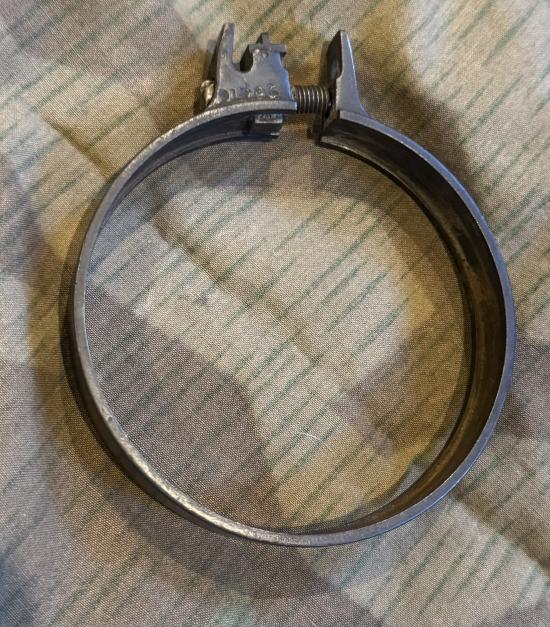 Rare Lewis Gun Front Sight Ring Assembly