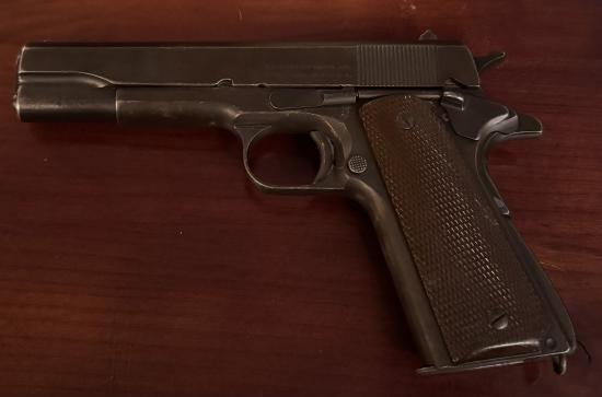 Deactivated US Army Remington 1911 .45 Pistol
