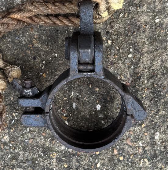 Rare Remote Firing Device for German 8cm Mortar