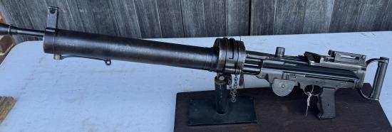 Rare deactivated WW1 British Lewis Aerial Machine Gun