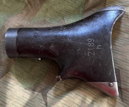 WW2 German MG34 Bakelite Buttstock Steel tipped