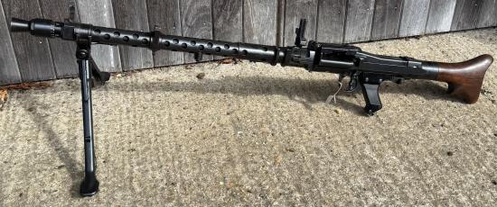 Deactivated WW2 German S/243 Mauser MG34
