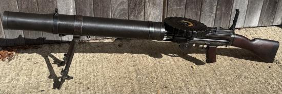 Rare First Pattern WW1 British .303 Lewis Gun