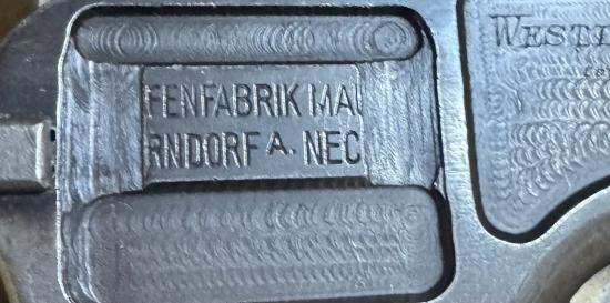 Deactivated WW1 German C96 Pistol with film provenance
