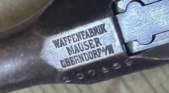 Deactivated WW1 German C96 Pistol with film provenance