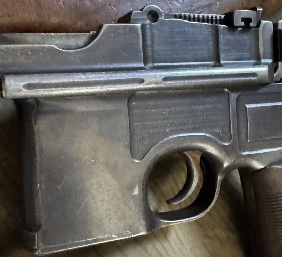 Deactivated WW1 German C96 Pistol with film provenance